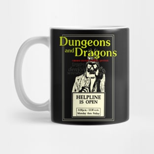 Satanic Panic DND Yellow Mug